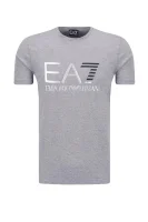 T-shirt | Regular Fit EA7 szary