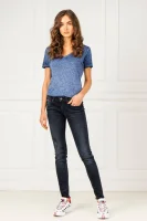 Jeansy SOPHIE | Skinny fit | low rise Tommy Jeans granatowy