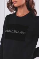 Sweatshirt INSTITUTIONAL FLOCK | Regular Fit CALVIN KLEIN JEANS black