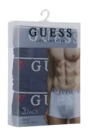 Bokserki 3-pack HERO | cotton stretch Guess Underwear granatowy