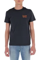 T-shirt | Regular Fit EA7 grafitowy