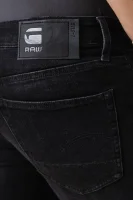 шорти 3301 | slim fit | | denim G- Star Raw чорний