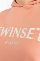 Bluza | Oversize fit TWINSET brzoskwiniowy