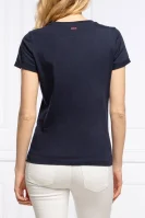 футболка the plain | regular fit HUGO темно-синій