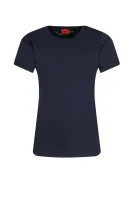 T-shirt The Plain | Regular Fit HUGO granatowy