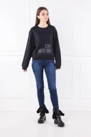 Sweatshirt | Loose fit Love Moschino black