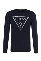 Wool sweater | Slim Fit GUESS navy blue