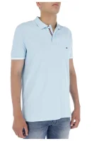Polo BASIC TIPPED | Regular Fit | pique Tommy Hilfiger baby blue
