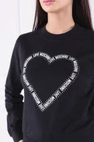 Sweatshirt | Regular Fit Love Moschino black