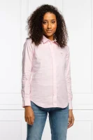 сорочка | oxford solid | slim fit Gant рожевий