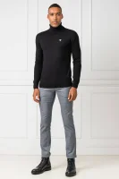 Turtleneck WISCONSIN | Slim Fit | with addition of wool GUESS black