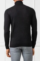 Turtleneck WISCONSIN | Slim Fit | with addition of wool GUESS black