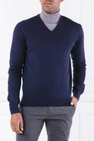 Wool | Regular Fit Hackett London navy blue