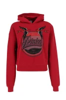 Sweatshirt | Loose fit Pinko red
