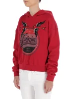 Sweatshirt | Loose fit Pinko red