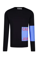 Bluza | Regular Fit CALVIN KLEIN JEANS czarny
