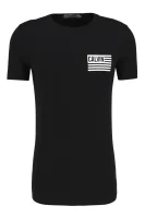 T-shirt TAKEOS | Slim Fit CALVIN KLEIN JEANS czarny