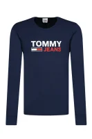 Longsleeve | Regular Fit Tommy Jeans granatowy