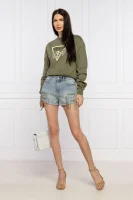 Sweatshirt ICON | Regular Fit GUESS olive green