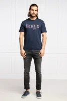 футболка dontrol | regular fit HUGO темно-синій