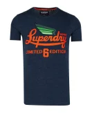 T-shirt | Regular Fit Superdry navy blue