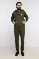 Bluza | Regular Fit Emporio Armani zielony