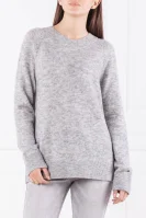 Sweater VALLIS | Loose fit | with addition of wool Tommy Hilfiger ash gray