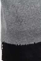 Kaszmirowy sweter LIAM | Regular Fit Zadig&Voltaire szary