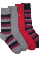 Socks 4-pack Tommy Hilfiger red