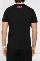 футболка | slim fit EA7 чорний