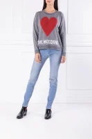 Sweater | Regular Fit Love Moschino gray