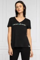 T-shirt | Regular Fit DKNY JEANS czarny