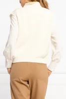 Sweter MONIQUE | Regular Fit | z dodatkiem wełny i kaszmiru Marella SPORT kremowy