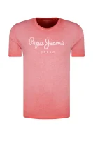 T-shirt West Sir | Regular Fit Pepe Jeans London różowy