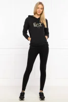 худі | regular fit EA7 чорний