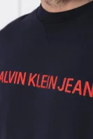 Bluza INSTITUTIONAL | Regular Fit CALVIN KLEIN JEANS granatowy