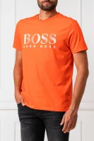 T-shirt RN | Regular Fit BOSS BLACK pomarańczowy