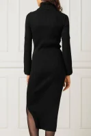 Sukienka Ianna | z dodatkiem wełny BOSS ORANGE czarny