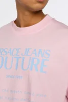 T-shirt T.MOUSE | Oversize fit Versace Jeans Couture powder pink