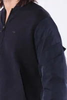 Bluza | Regular Fit | z dodatkiem wełny Emporio Armani granatowy