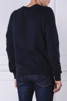 Bluza LOGO CHEST BADGE | Regular Fit Calvin Klein granatowy