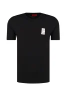 T-shirt Dakarow | Regular Fit HUGO czarny