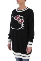 Sweater Egiziano Hello Kitty | Regular Fit | with addition of wool Pinko black