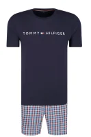 Piżama | Regular Fit Tommy Hilfiger granatowy