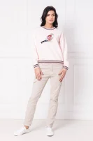 Sweatshirt damasco | Regular Fit MAX&Co. powder pink