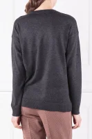 Sweter | Relaxed fit DKNY grafitowy