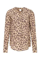 Silk blouse Efelize | Regular Fit BOSS ORANGE brown