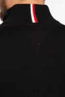 светр | regular fit | з додаванням кашеміру Tommy Hilfiger чорний