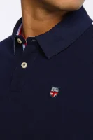 Polo PETER | Regular Fit | pique Pepe Jeans London granatowy