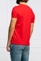 T-shirt GOLDERS | Tailored slim Pepe Jeans London czerwony